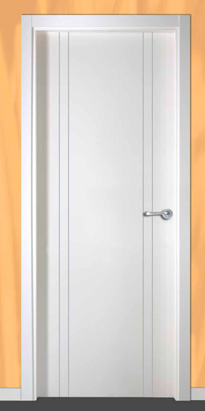 Puerta lacada blanca Lacada TML2A