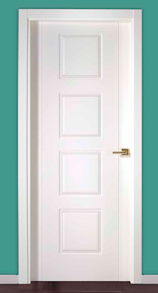 Puerta lacada blanca Lacada US204
