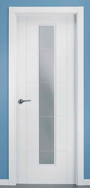 Puerta lacada blanca Lacada UVP5-1V